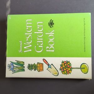 Sunset Western Garden Book Vintage 1973 Hardback USA